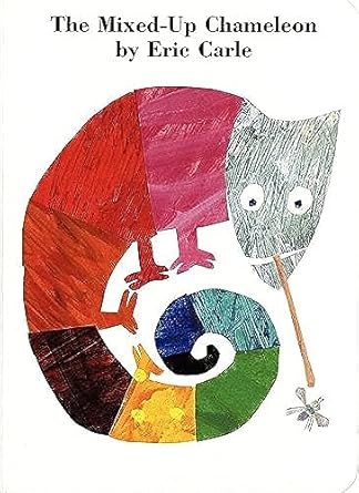 the mixed up chameleon board book 1st edition eric carle 0694011479, 978-0694011476