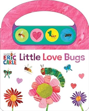 world of eric carle little love bugs carry along handle sound book perfect gift for valentines day pi kids