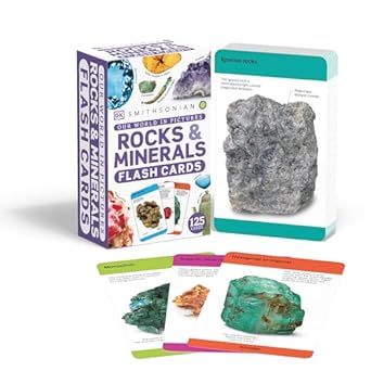 our world in pictures rocks and minerals flash cards 1st edition dk 0744062942, 978-0744062946