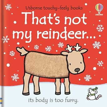 thats not my reindeer 1st edition fiona watt ,rachel wells 1805078658, 978-1805078654