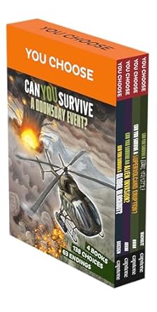 you choose can you survive a doomsday event 4 book boxed set 1 1st edition matt doeden ,anthony wacholtz