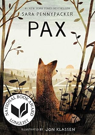 pax a beautifully illustrated novel of love loss and the unexpected friendship between a young boy and a fox