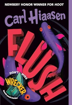 flush 1st edition carl hiaasen 0375861254, 978-0375861253