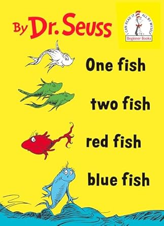 one fish two fish red fish blue fish 1st edition dr seuss ,theodor seuss geisel b004rum930, 978-0394800134
