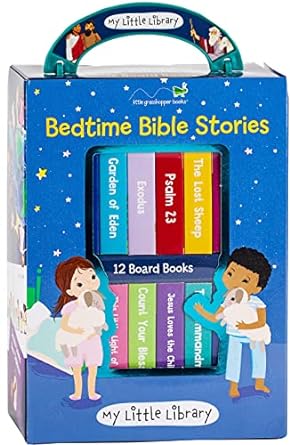 my little library bedtime bible stories 1st edition little grasshopper books ,publications international ltd