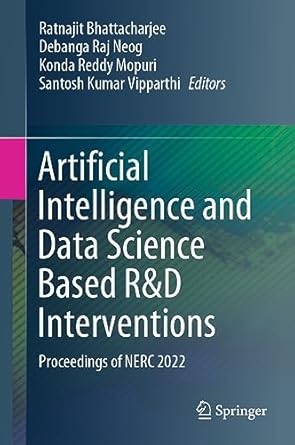 artificial intelligence and data science based randd interventions proceedings of nerc 2022 1st edition