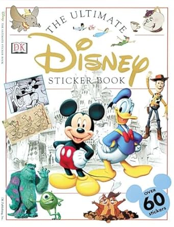 disney ultimate sticker book 1st edition dk 0789488639, 978-0789488633