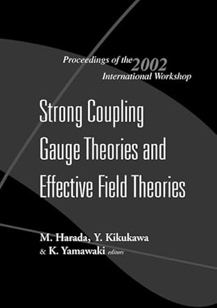 strong coupling gauge theories and effective field theories proceedings of the 2002 international workshop
