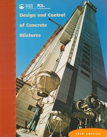 design and control of concrete mixtures 1st edition steven h kosmatka ,beatrix kerkhoff ,william c panarese