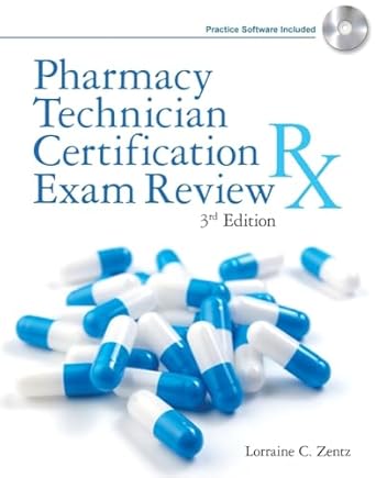 pharmacy technician certification exam review 1st edition lorraine c zentz 1428320628, 978-1428320628