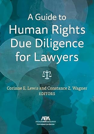 a guide to human rights due diligence for lawyers 1st edition corinne elizabeth lewis ,constance z wagner