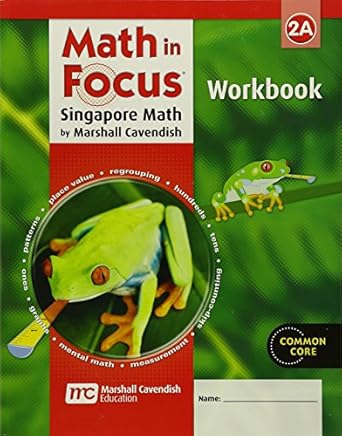 math in focus student workbook 2a 1st edition great source 0669013277, 978-0669013276