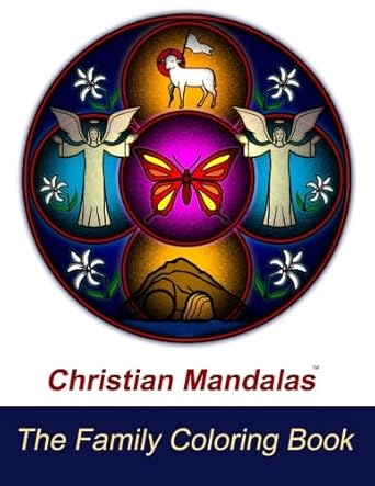 christian mandalas the family coloring book 1st edition kerry m pierce 0976271753, 978-0976271758