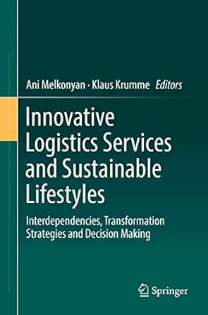 innovative logistics services and sustainable lifestyles interdependencies transformation strategies and