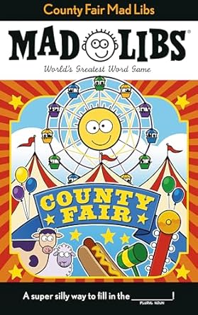 county fair mad libs worlds greatest word game 1st edition sarah fabiny ,mad libs 0593224124, 978-0593224120