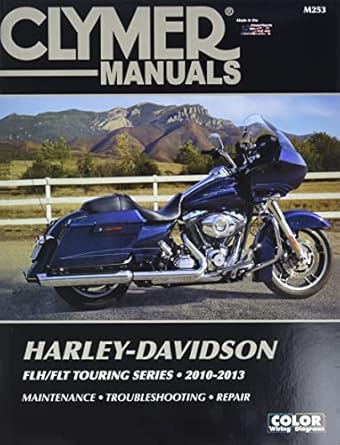 harley davidson flh/flt touring series 2010 2013 1st edition editors of clymer manuals 1620922177,