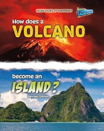 how does a volcano become an island 1st edition linda tagliaferro 141098530x, 978-1410985309