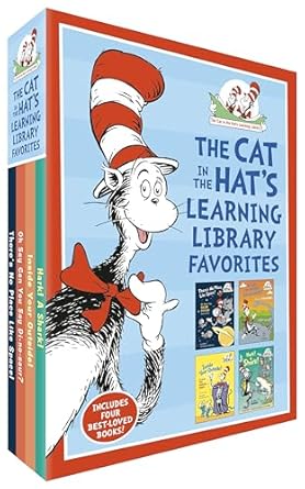 the cat in the hats learning library favorites theres no place like space oh say can you say di no saur