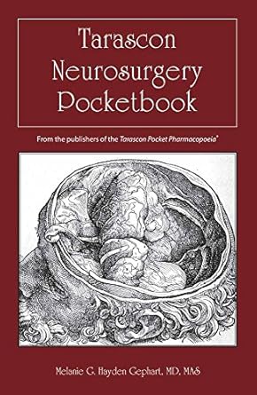 tarascon neurosurgery pocketbook 1st edition mg hayden gephart 1449615546, 978-1449615543