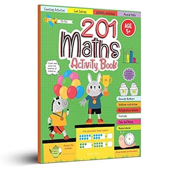 201 maths activity book fun activities and math exercises 1st edition wonder house books 9354404529,