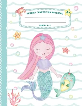 primary composition notebook grades k 2 draw and write story journal dotted midline and half page picture