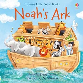 noahs ark little boards books 1st edition russell punter ,ag jatkowska 1474950574, 978-1474950572
