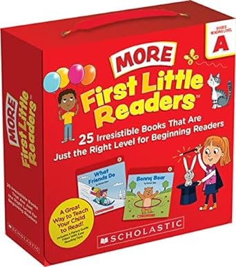more first little readers guided reading level a 1st edition miriam sklar 1338717391, 978-1338717396