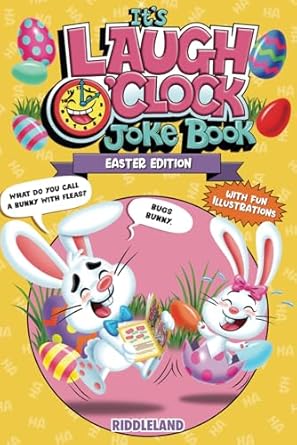 its laugh oclock joke book   a fun and interactive  basket stuffer idea for kids and family 1st edition