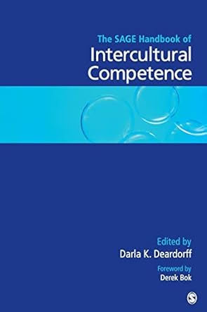 the sage handbook of intercultural competence 1st edition darla k deardorff 1412960452, 978-1412960458