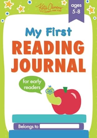 my first reading journal an early readers book log and activity kit 1st edition katie clemons 1633360474,