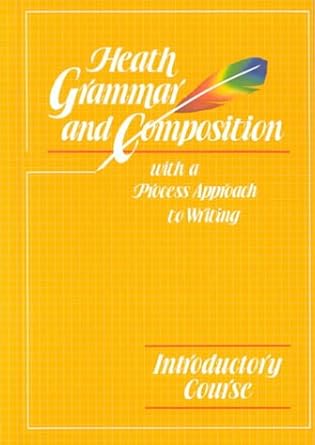 health grammar and composition introductory course 1st edition littel mcdougal 0669159646, 978-0669159646