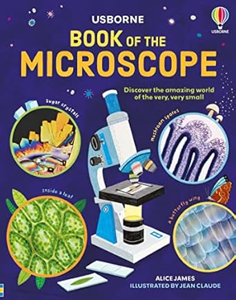 book of the microscope 1st edition alice james ,jean claude ,pascal varejka 1805075098, 978-1805075097