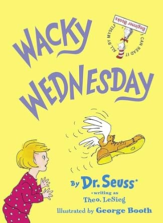 wacky wednesday 1st edition dr seuss ,george booth 0394829123, 978-0394829128