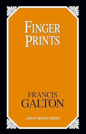 finger prints 1st edition francis galton 1591024129, 978-1591024125