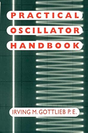 practical oscillator handbook 1st edition irving gottlieb 0750631023, 978-0750631020
