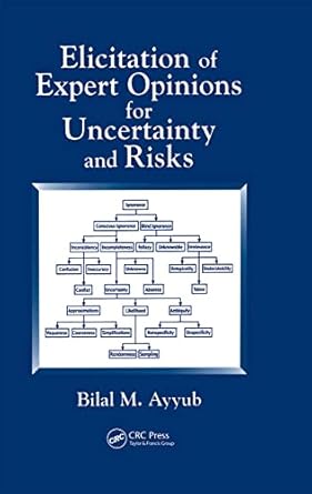 elicitation of expert opinions for uncertainty and risks 1st edition bilal m ayyub 0849310873, 978-0849310874