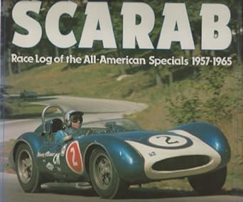 scarab race log of the all american specials 1957 1965 1st edition preston lerner 0879384999, 978-0879384999