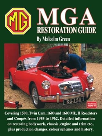 mga restoration guide 1st edition malcolm green 1855203022, 978-1855203020