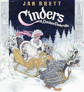 cinders a chicken cinderella 1st edition jan brett 0399257837, 978-0399257834