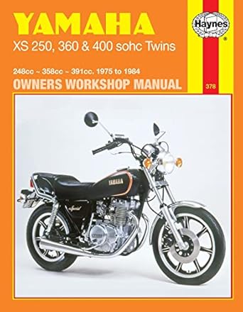 yamaha xs250 360 400 sohc twins 7584 1st edition john haynes 1850102481, 978-1850102489