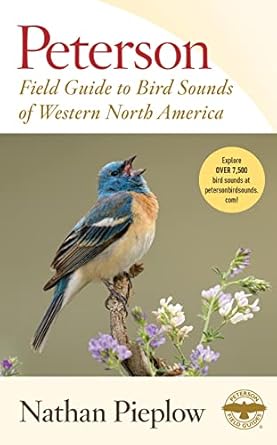 peterson field guide to bird sounds of western north america 1st edition nathan pieplow 0547905572,