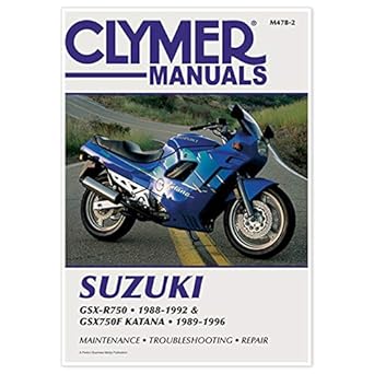 suzuki gsxr750/gsx750f katn 88 96 1st edition penton staff 0892877634, 978-0892877638
