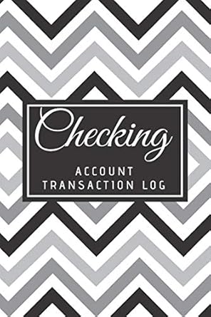 checking account transaction log financial accounting ledger for small business 6 column payment record black