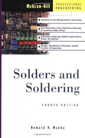 solders and soldering 1st edition howard h manko 0071344179, 978-0071344173