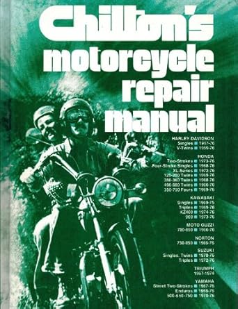 chiltons motorcycle repair manual 1st edition alan f turner 0801965098, 978-0801965098