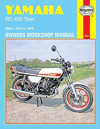 yamaha rd400 twin 398 cc 1975 to 1979 1st edition john haynes 0856965480, 978-0856965487