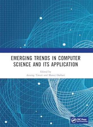 emerging trends in computer science and its application 1st edition anurag tiwari ,manuj darbari 1032999012,