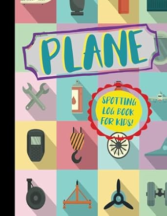 plane spotting log book for kids young aviation enthusiasts notebook detail and track every aircraft ideal