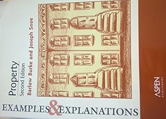 property 1st edition d barlow burke ,joseph a snoe 0735539790, 978-0735539792