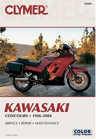 clymer kawasaki concours 1986 2004 1st edition clymer publications 0892878894, 978-0892878895